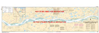 6425 - Travaillant River to Adam Cabin Creek - Canadian Hydrographic Service (CHS)'s exceptional nautical charts and navigational products help ensure the safe navigation of Canada's waterways. These charts are the 'road maps' that guide mariners safely f