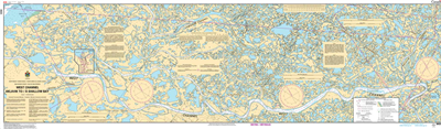 6433 West Channel Aklavik to Shallow Bay chart