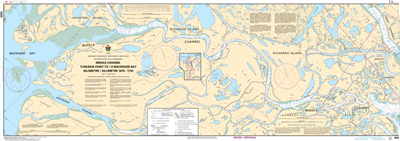 6435 Middle Channel Tununuk Point to Mackenzie chart