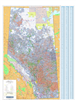 Alberta Geological Strikes & Wells map. This map shows Geological Strike Areas in Alberta, Canada. It has been designed to help you determine both the name and location of the Strike area at a glance. Also includes well broken down into oil, gas and bitum