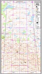 Saskatchewan Provincial Base Map NTS