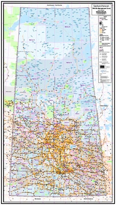 Saskatchewan Provincial Base Map WMU