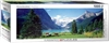 LAKE LOUISE PANORAMIC - PUZZLE - 1000 PC.  High quality puzzle of Lake Louise in the Canadian Rockies.
