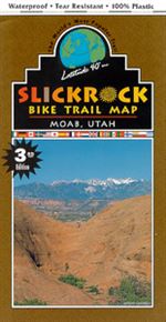 Slickrock, Moab, Utah Bike Trail Map
