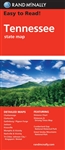 Tennessee State Travel & Road map. Includes detailed maps of Chattanooga, Clarksville, Cumberland Gap National Historical Park, Gatlinburg/Pigeon Forge, Great Smoky Mountains National Park, Jackson, Knoxville, Memphis & Vicinity, Nashville & Vicinity, and