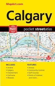 Calgary Alberta Pocket Road Atlas. Pocket Atlas Convenient, quick-reference atlas of Calgary packs lots of information and still easily fits into a purse or pocket. Includes surrounding city maps of Airdrie, Calgary, Chestermere, Cochrane, Okotoks Feature