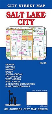 Salt Lake City Utah Street Map. This handy road map includes the communities of Cottonwood Heights, Draper, Herriman, Holladay-Cottonwood, Midvale, Murray, Riverton, Sandy, South Jordan, Salt Lake City, South Salt Lake, Taylorsville-Bennion, West Jordan a