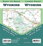 Wyoming State Map. Casper, Cheyenne, Cody, Evanston, Gillete, Grand Teton National Park, Green River, Jackson, Laramie, Rawlins, Riverton, Rock Springs, Sheridan, Yellowstone National Park.
