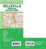 Belleville, Trenton Street Map Belleville, Brighton, Colborne, Frankford, Napanee, Picton, Quinte West, Trenton, Tweed, Prince Edward County, Eastern Ontario Regional Map. It shows transportation, boundaries, services, culture centres, and road designatio