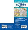 Ville de Quebec City Street Map Includes Lancienne-Lorette, Saint-Agustin-Dedesmaures, Beauport, Charlesbourg, Sainte-Foy-Sillery, adjacent communities, and downtown Quebec. It shows transportation, boundaries, services, culture centres, and road designat
