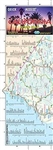 CALIFORNIA QUICK ACCESS ROAD MAP. This folded laminated map by Global Graphics includes an index, Places of Interest, as well a list of Distance between Cities. Insets are of San Diego and Vicinity and San Francisco and Vicinity.