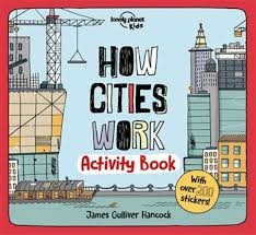 How Cities Work - Childrens Book. Get ready to explore the city in a whole new way. This innovative book for younger readers is packed with city facts, loads of flaps to lift, and unfolding pages to see inside buildings and under the streets. Children can