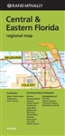 Central & Eastern Florida Regional Map. Includes communities and vacation destination hot spots of Orlando, Daytona Beach, Universal Studios, Walt Disney World, Lake Mary, Palm Coast, Melbourne and more. Rand McNally's folded map for Central & Eastern Flo