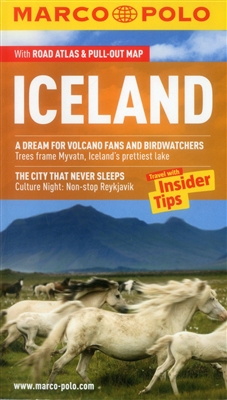 Iceland Travel Guide & Map by Marco Polo. With this up to date authoritative guide, you can experience all the sights and best of recommendations for Iceland. You can discover hotels and restaurants, trendy spots, and also pick up tips on what to do on a