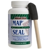 AquaSeal Map Sealer - waterproof your maps. Aqua Seal is a permanent waterproofing agent that helps to also reinforce paper products. With this product you can waterproof your topographic maps, road maps, marine charts and more. 8 ounces. One bottle will