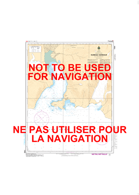 7292 - Dundas Harbour Nautical Chart. Canadian Hydrographic Service (CHS)'s exceptional nautical charts and navigational products help ensure the safe navigation of Canada's waterways. These charts are the 'road maps' that guide mariners safely from port