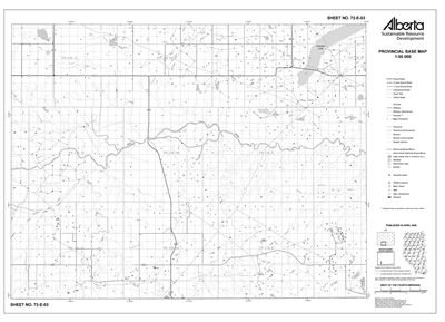72E03R Alberta Resource Access Map