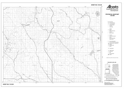 72E08R Alberta Resource Access Map