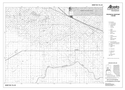 72L03R Alberta Resource Access Map