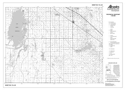 72L05R Alberta Resource Access Map