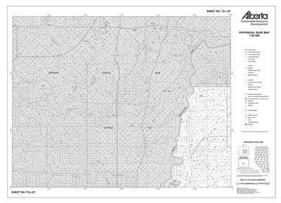 72L07R Alberta Resource Access Map