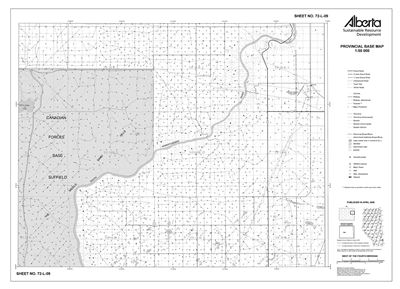 72L09R Alberta Resource Access Map