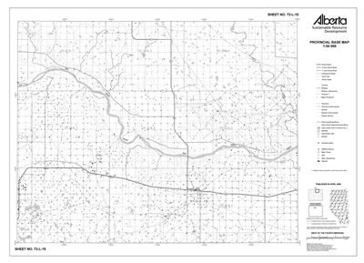 72L15R Alberta Resource Access Map