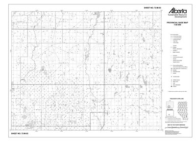 72M03R Alberta Resource Access Map