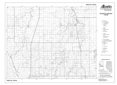 72M04R Alberta Resource Access Map