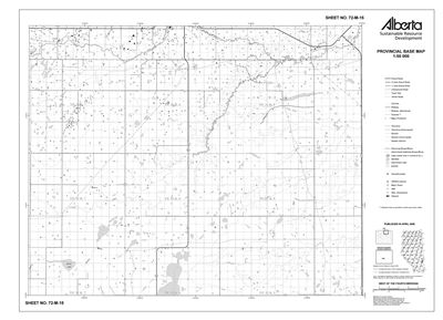 72M15R Alberta Resource Access Map