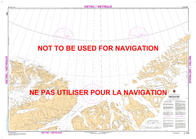 7304 - Lincoln Sea Nautical Chart. Canadian Hydrographic Service (CHS)'s exceptional nautical charts and navigational products help ensure the safe navigation of Canada's waterways. These charts are the 'road maps' that guide mariners safely from port to