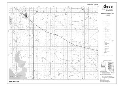 73D04R Alberta Resource Access Map