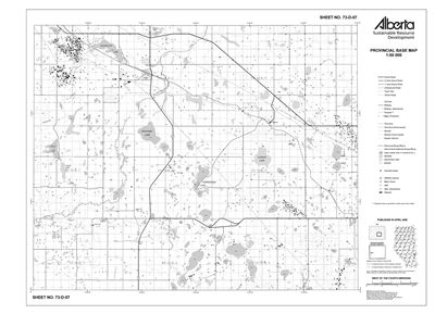 73D07R Alberta Resource Access Map