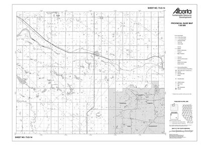 73D14R Alberta Resource Access Map