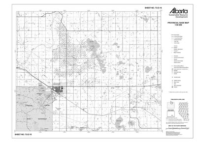 73D15R Alberta Resource Access Map