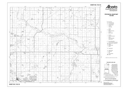 73D16R Alberta Resource Access Map