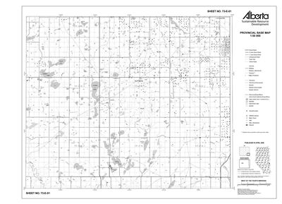 73E01R Alberta Resource Access Map