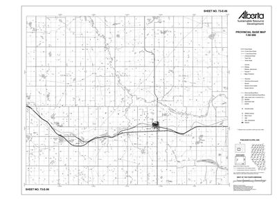 73E06R Alberta Resource Access Map