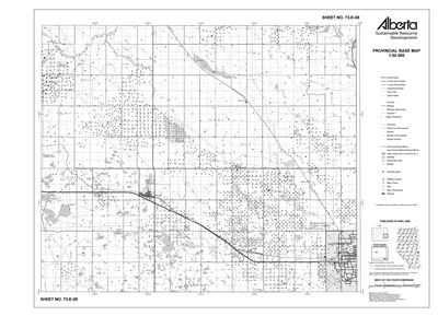 73E08R Alberta Resource Access Map