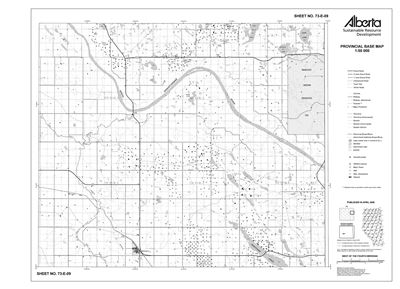 73E09R Alberta Resource Access Map