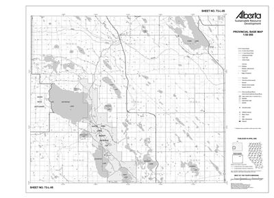 73L05R Alberta Resource Access Map