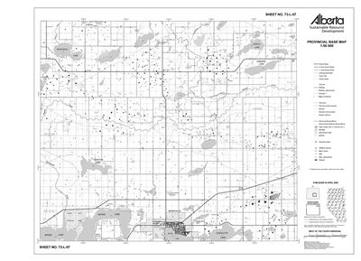 73L07R Alberta Resource Access Map