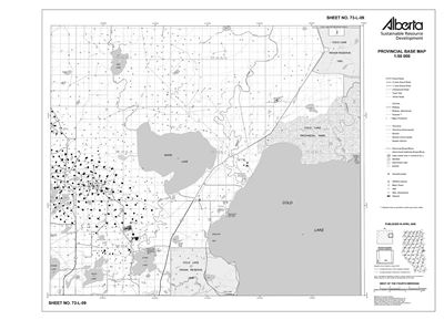 73L09R Alberta Resource Access Map