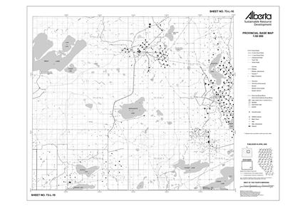 73L10R Alberta Resource Access Map