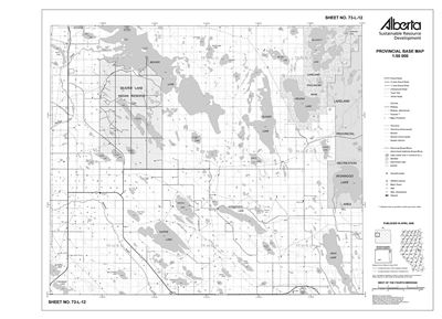 73L12R Alberta Resource Access Map