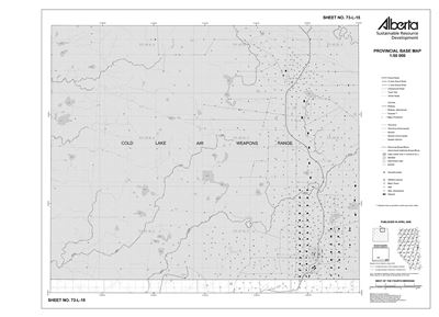 73L15R Alberta Resource Access Map