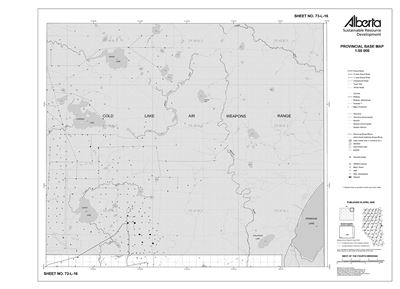 73L16R Alberta Resource Access Map