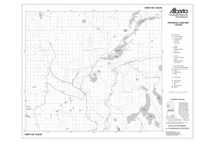 73M05R Alberta Resource Access Map