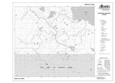 73M07R Alberta Resource Access Map