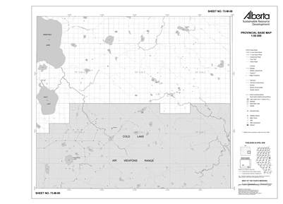 73M08R Alberta Resource Access Map